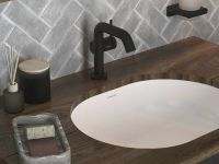 Змішувач для раковини Hansgrohe Tecturis S чорний матовий 73321670