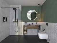Змішувач для раковини Hansgrohe Tecturis S чорний матовий 73321670