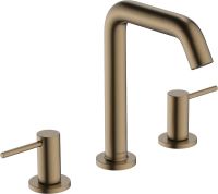 Змішувач для раковини Hansgrohe Tecturis S бронза 73330140
