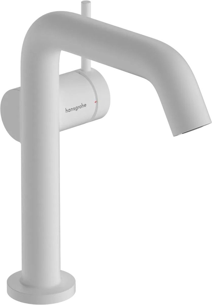 Змішувач для раковини Hansgrohe Tecturis S білий матовий 73340700