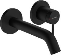 Змішувач для раковини Hansgrohe Tecturis S чорний матовий 73350670