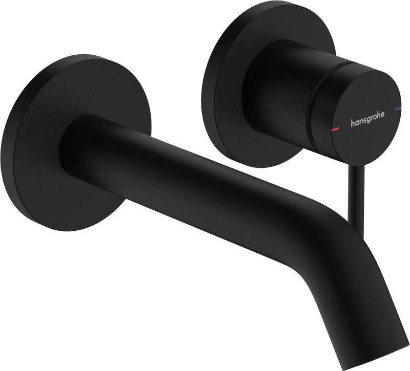 Змішувач для раковини Hansgrohe Tecturis S чорний матовий 73350670