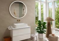 Смеситель для раковины Hansgrohe Tecturis S бронза 73351140