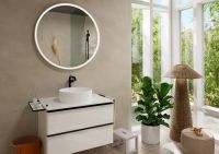 Смеситель для раковины Hansgrohe Tecturis S черный матовый 73370670