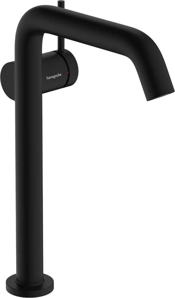 Смеситель для раковины Hansgrohe Tecturis S черный матовый 73373670