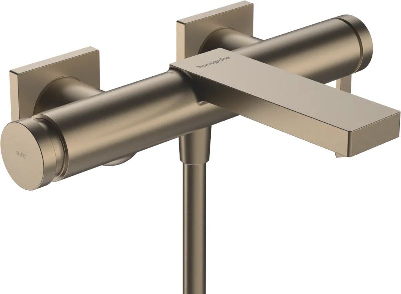 Змішувач для ванни Hansgrohe Tecturis E бронза 73420140