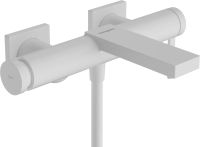 Змішувач для ванни Hansgrohe Tecturis E білий матовий 73420700