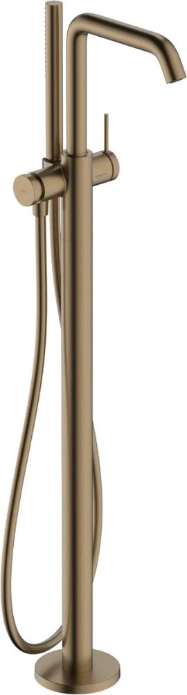 Змішувач для ванни Hansgrohe Tecturis S бронза 73440140 на підлогу