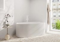Змішувач для ванни Hansgrohe Tecturis E білий матовий 73445700 на підлогу