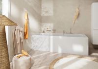 Змішувач на борт ванни Hansgrohe Tecturis S хром 73447000 з душовим гарнітуром