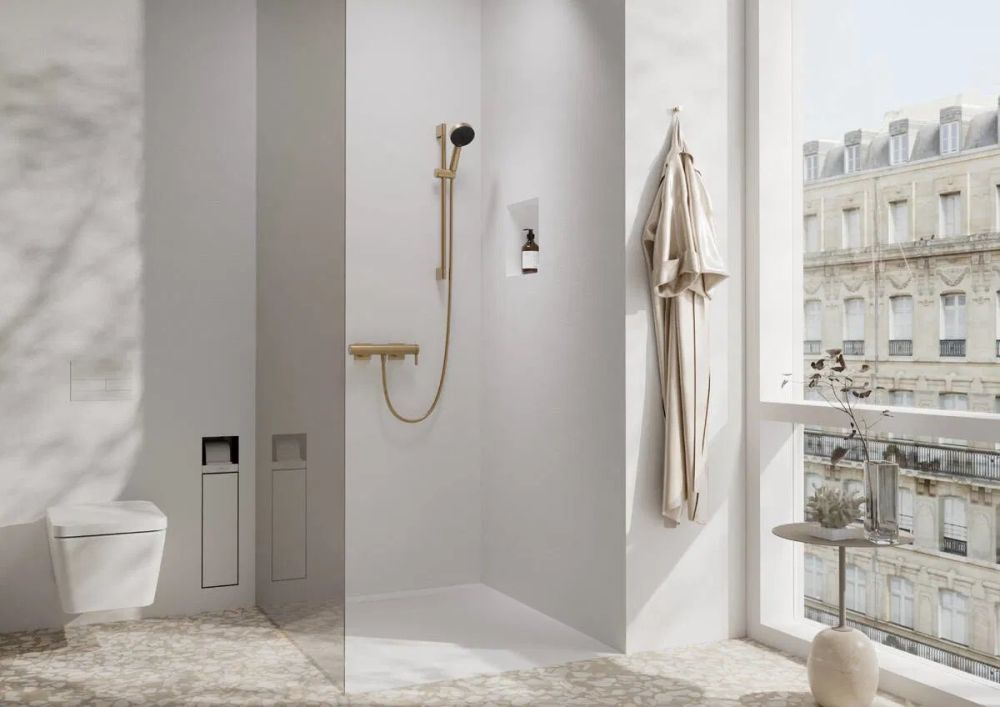Змішувач для душу Hansgrohe Tecturis E бронза 73620140