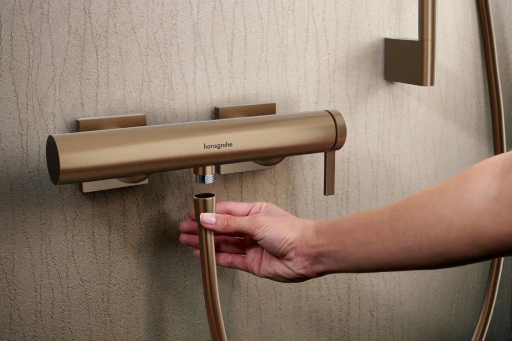 Змішувач для душу Hansgrohe Tecturis E бронза 73620140