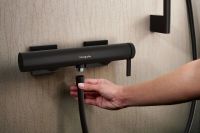 Змішувач для душу Hansgrohe Tecturis E чорний матовий 73620670