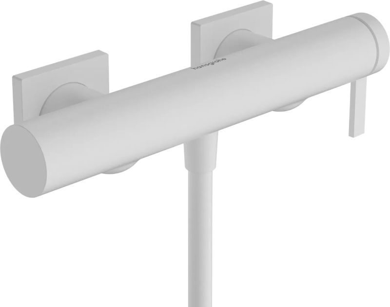 Змішувач для душу Hansgrohe Tecturis E білий матовий 73620700