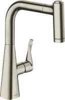 Змішувач для кухні Hansgrohe Metris M71 сталь 73800800