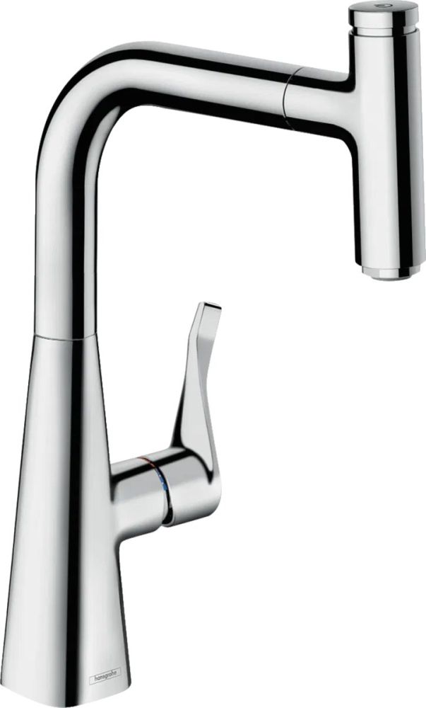 Змішувач для кухні Hansgrohe Metris Select M71 хром 73802000