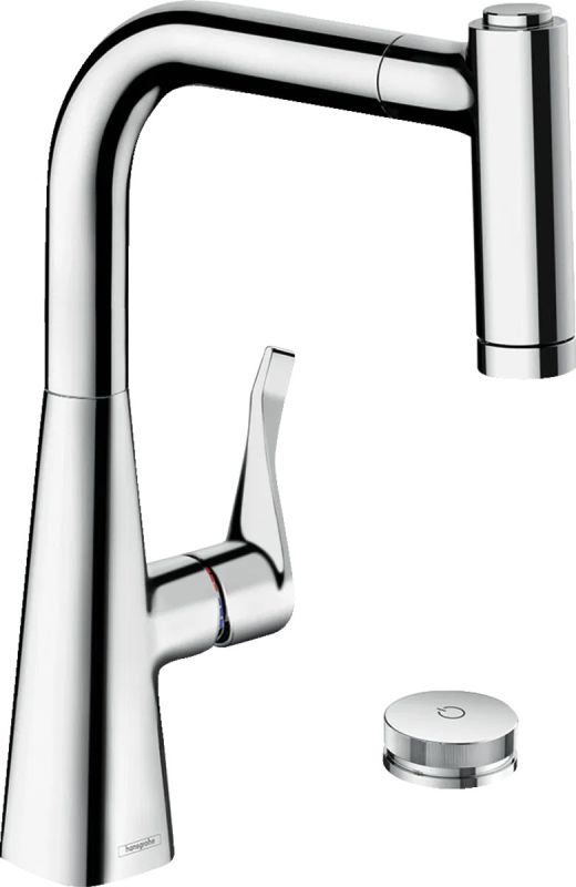 Змішувач для кухні Hansgrohe Metris Select M71 хром 73805000