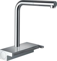 Змішувач для кухні Hansgrohe Aquno Select M81 хром 73836000 з висувною лійкою