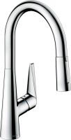 Змішувач для кухні Hansgrohe Talis M51 хром 73851000 з висувною лійкою
