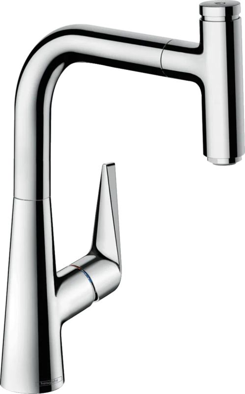 Змішувач для кухні Hansgrohe Talis Select M51 хром 73852000 з висувною лійкою
