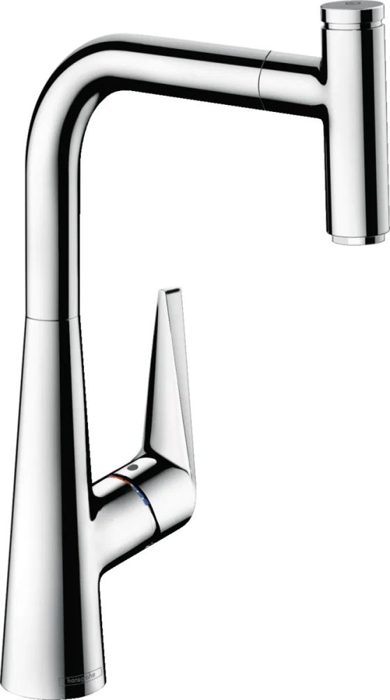 Змішувач для кухні Hansgrohe Talis Select M51 хром 73853000 з висувною лійкою