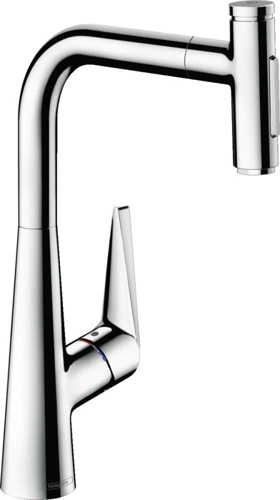 Змішувач для кухні Hansgrohe Talis Select M51 хром 73867000 з висувною лійкою