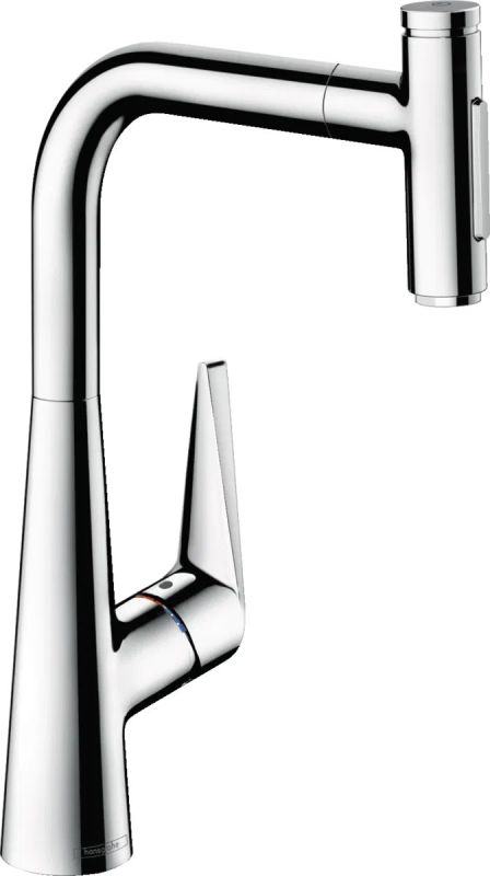 Змішувач для кухні Hansgrohe Talis Select M51 хром 73867000 з висувною лійкою