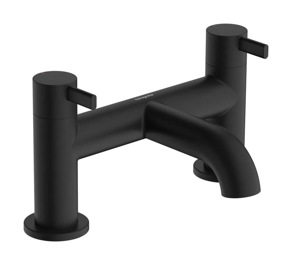 Смеситель на борт ванны Hansgrohe Zesis S черный матовый 74423670