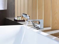 Смеситель на борт ванны Hansgrohe Metropol хром 74551000 с душевым гарнитуром