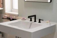 Змішувач для раковини Hansgrohe Zesis S чорний матовий 74733670