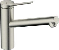 Смеситель для кухни Hansgrohe Zesis M33 сталь 74802800
