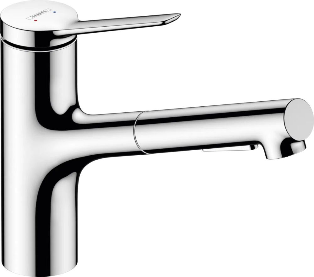 Змішувач для кухні Hansgrohe Zesis M33 хром 74803000 з висувною лійкою