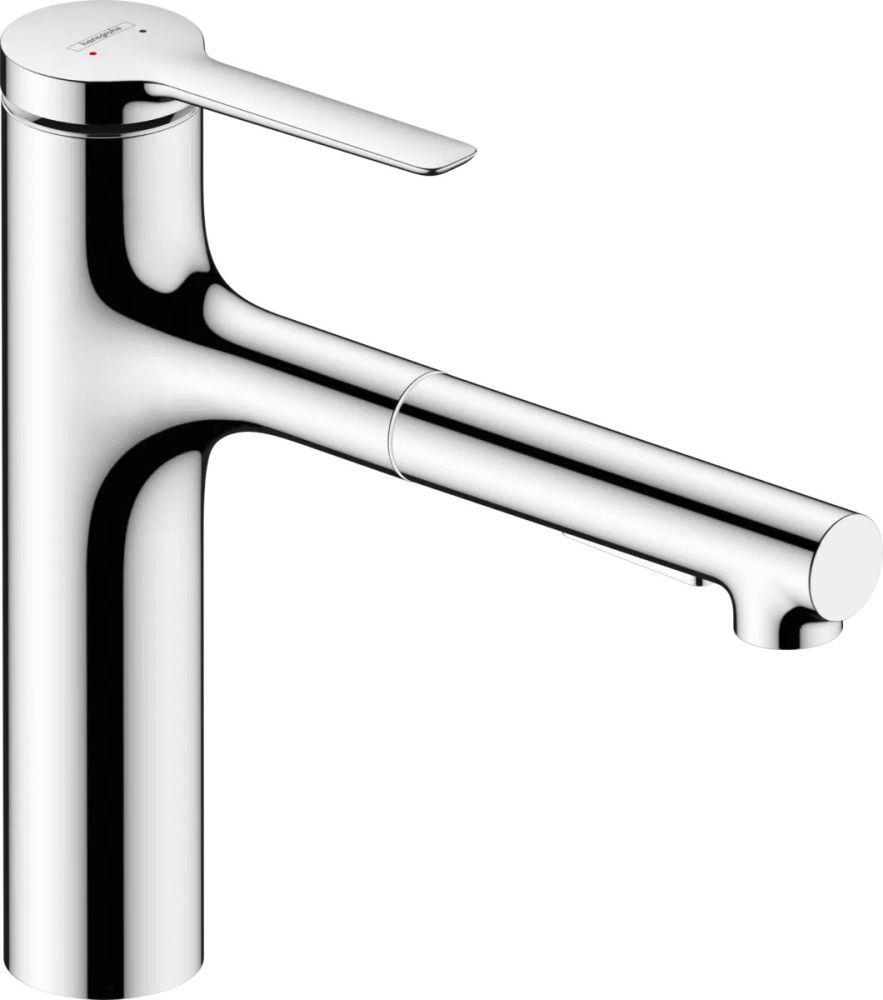 Змішувач для кухні Hansgrohe Zesis M33 хром 74822000 з висувною лійкою