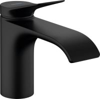 Смеситель для раковины Hansgrohe Vivenis черный матовый 75013670