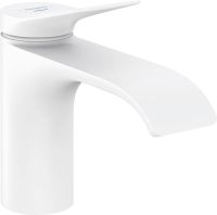 Змішувач для раковини Hansgrohe Vivenis білий матовий 75013700