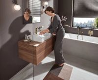 Змішувач для раковини Hansgrohe Vivenis бронза 75023140