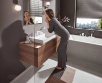 Змішувач для раковини Hansgrohe Vivenis чорний матовий 75033670