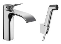 Змішувач для раковини Hansgrohe Vivenis хром 75210000 з гігієнічним душем