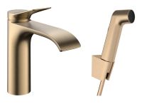 Змішувач для раковини Hansgrohe Vivenis хром 75210140 з гігієнічним душем