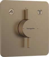 Змішувач прихованого монтажу Hansgrohe DuoTurn Q бронза 75414140