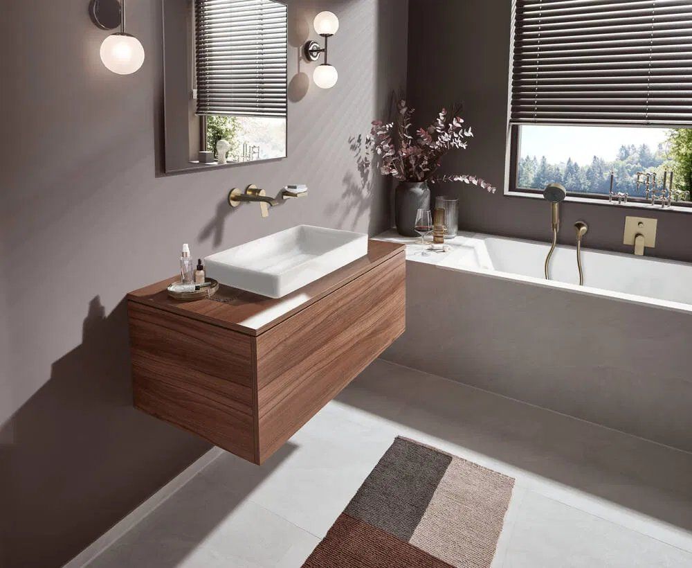 Змішувач прихованого монтажу Hansgrohe Vivenis бронза 75415140
