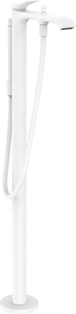 Смеситель для ванны Hansgrohe Vivenis белый матовый 75445700 на пол