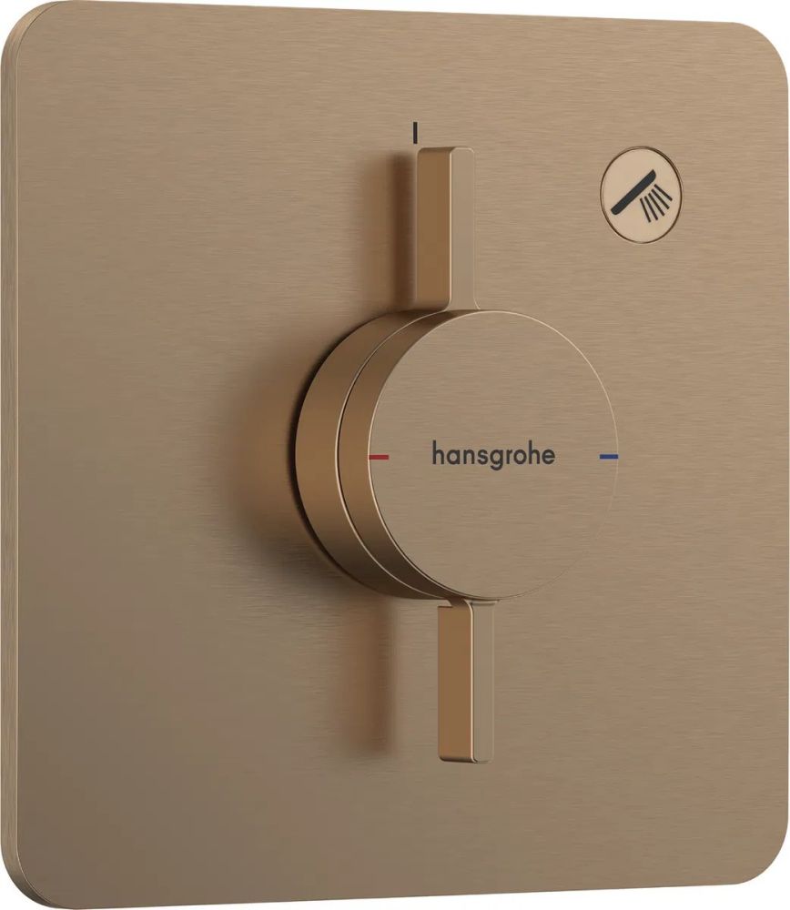 Змішувач прихованого монтажу Hansgrohe DuoTurn Q бронза 75614140