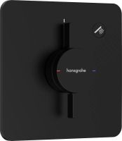 Змішувач прихованого монтажу Hansgrohe DuoTurn Q чорний матовий 75614670