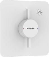 Змішувач прихованого монтажу Hansgrohe DuoTurn Q білий матовий 75614700