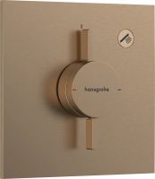 Змішувач прихованого монтажу Hansgrohe DuoTurn E бронза 75617140