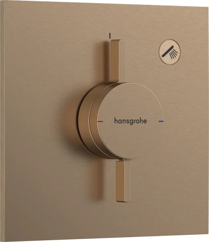 Змішувач прихованого монтажу Hansgrohe DuoTurn E бронза 75617140