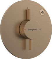 Змішувач прихованого монтажу Hansgrohe DuoTurn S бронза 75618140