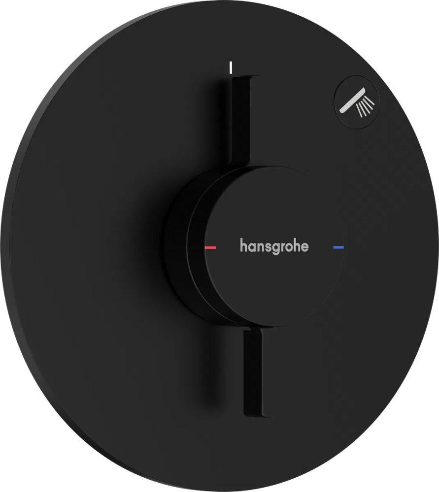 Змішувач прихованого монтажу Hansgrohe DuoTurn S чорний матовий 75618670