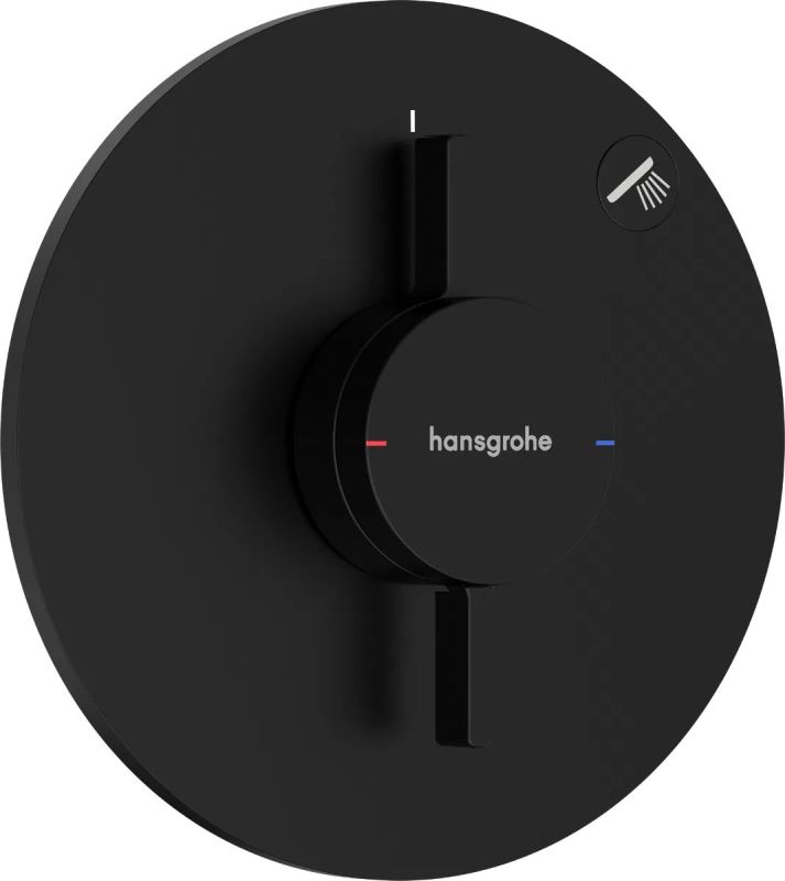 Змішувач прихованого монтажу Hansgrohe DuoTurn S чорний матовий 75618670